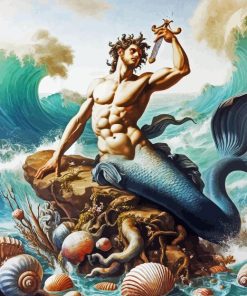 Merman Diamond Painting