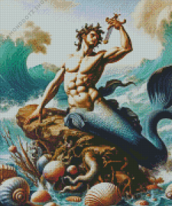 Merman Diamond Painting