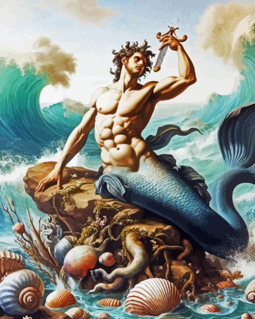 Merman Diamond Painting