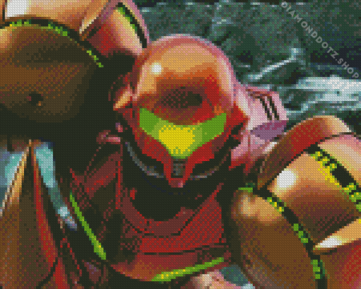 Metroid Art Diamond Painting