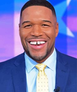 Michael Strahan Smiling Diamond Painting