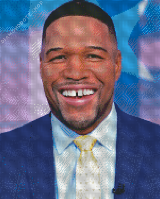 Michael Strahan Smiling Diamond Painting