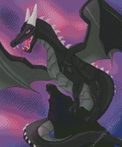 Minecraft Game Ender Dragon Diamond Painting