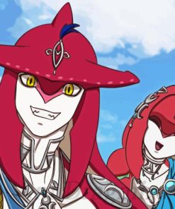 Mipha And Sidon Diamond Painting