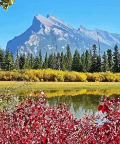 Mountain Rundle Diamond Painting