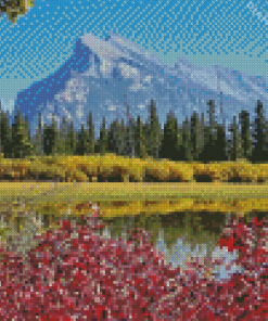 Mountain Rundle Diamond Painting