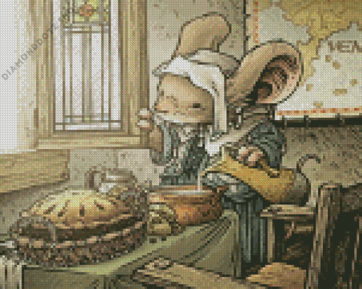 Mouse Guard Diamond Painting