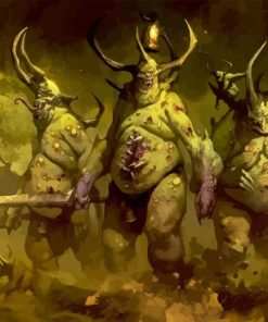 Nurgle Diamond Painting