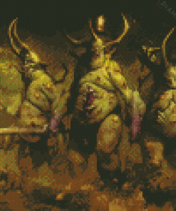 Nurgle Diamond Painting