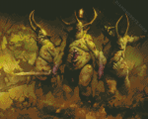 Nurgle Diamond Painting