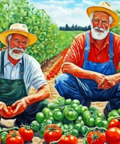 Old Farmers Diamond Painting