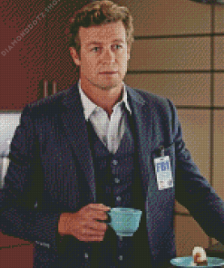 Patrick Jane Diamond Painting