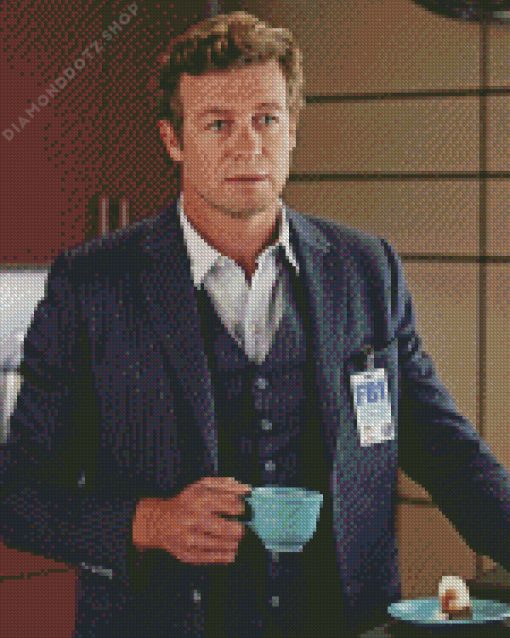 Patrick Jane Diamond Painting