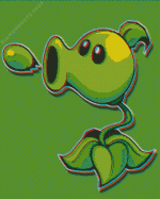 Peashooter Diamond Painting