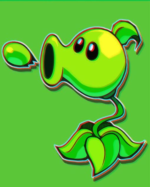 Peashooter Diamond Painting