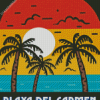 Playa Del Carmen Mexico Poster Diamond Painting