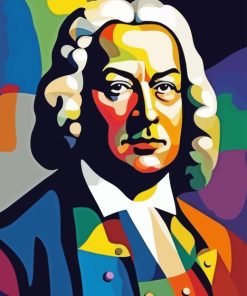 Pop Art Johann Bach Diamond Painting