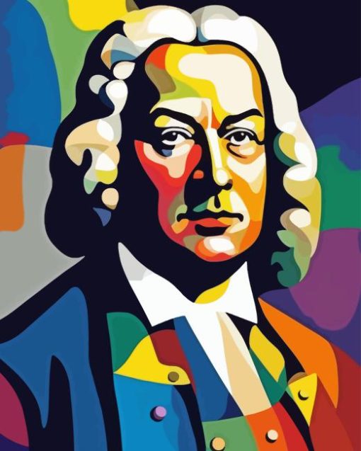 Pop Art Johann Bach Diamond Painting