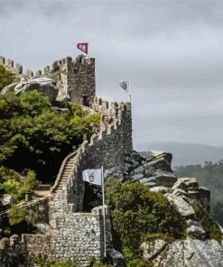 Portugal Sintra Mountains Diamond Painting