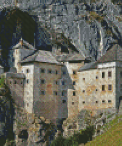 Predjama Castle Diamond Painting