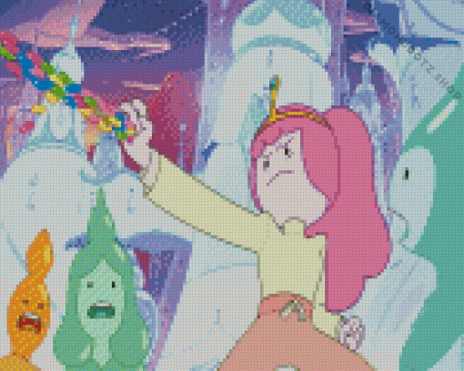 Princess Bubblegum Adventure Time Diamond Painting