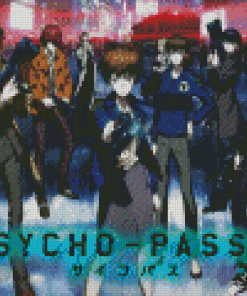 Psycho Pass Japanese Anime Diamond Painting