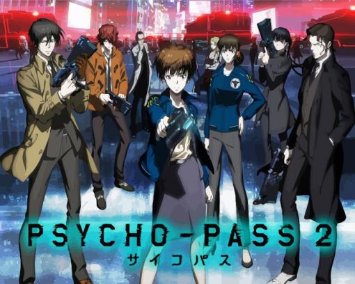 Psycho Pass Japanese Anime Diamond Painting