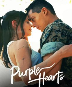 Purple Hearts Movie Diamond Painting