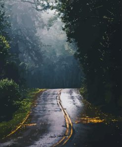 Rainy Forest Diamond Painting