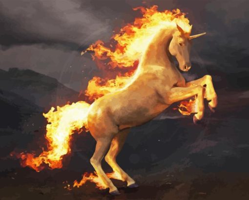 Rapidash Diamond Painting