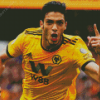 Raul Jimenez Football Player Diamond Painting