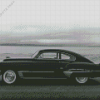 Retro Black And White Car Diamond Painting