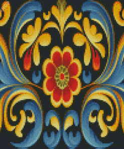 Rosemaling Diamond Painting