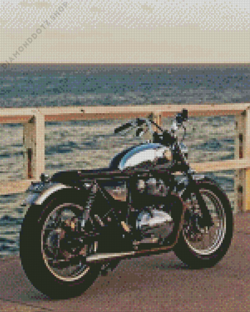 Royal Enfield Interceptor Diamond Painting