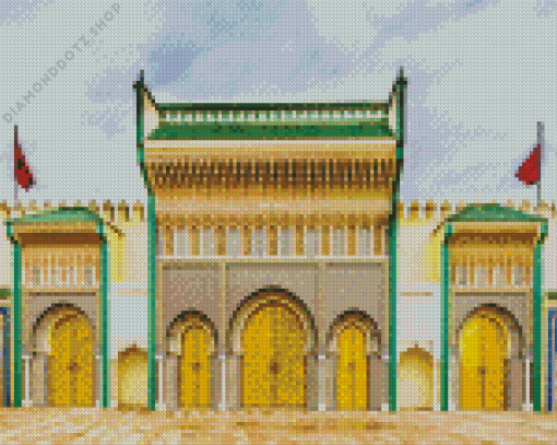 Royal Palace Fez Diamond Painting