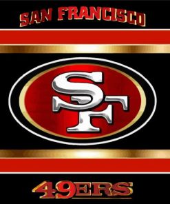 San Francisco 49ers Logo Diamond Painting