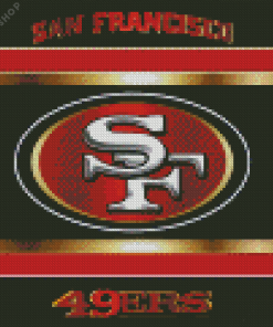 San Francisco 49ers Logo Diamond Painting