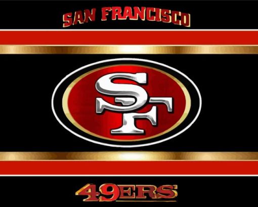 San Francisco 49ers Logo Diamond Painting