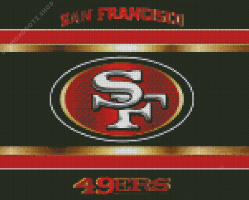 San Francisco 49ers Logo Diamond Painting