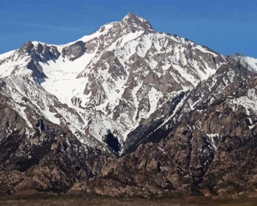 Sierra Mountains Diamond Painting