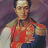 Simon Bolivar Portrait Diamond Painting