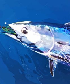 Skipjack Fish Underwater Diamond Painting