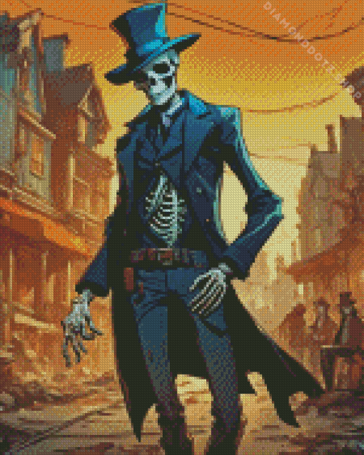 Skulduggery Pleasant Diamond Painting