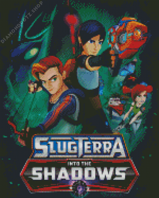 Slugterra Poster Diamond Painting