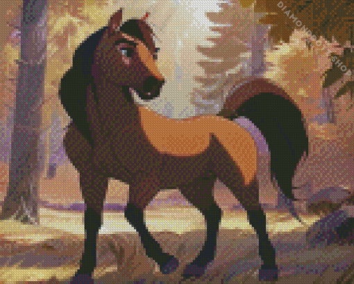 Spirit Stallion Of The Cimarron Diamond Painting