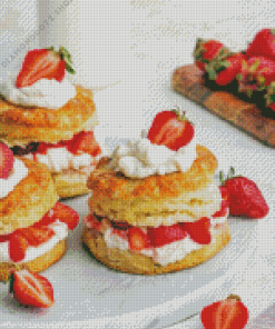 Strawberry Shortcakes Diamond Painting