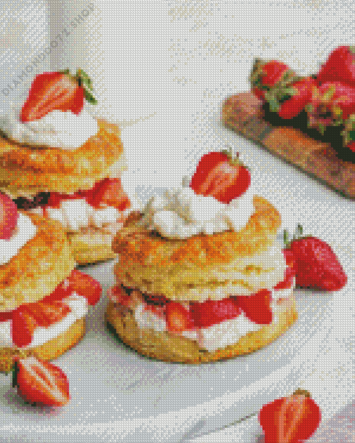 Strawberry Shortcakes Diamond Painting