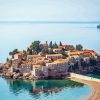 Sveti Stefan Montenegro Town Diamond Painting