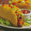 Taco Food Diamond Painting