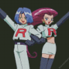 Team Rocket Anime Diamond Painting